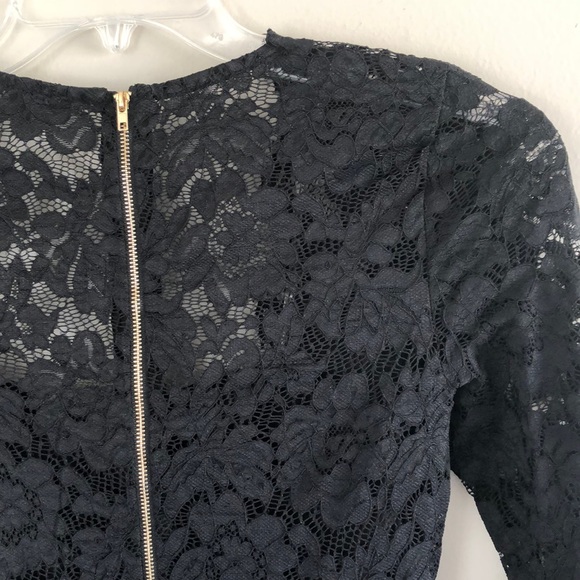 🖤Black Lace Mini Dress - Picture 14 of 14